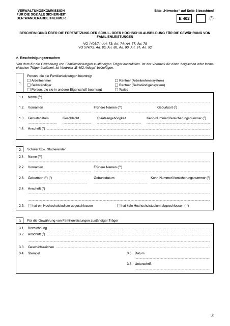 E 402 (1) - Eu-Info.deutschland