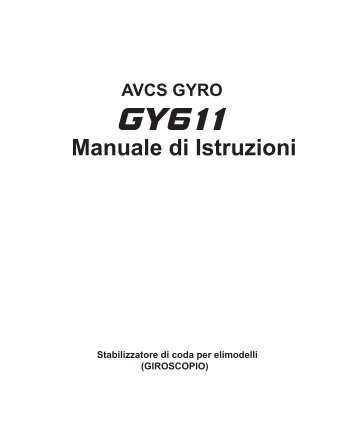 manuale gy611.pdf - BaroneRosso.it