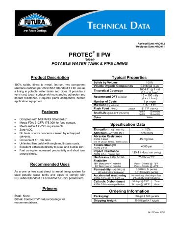 Protec II PW - ITW Futura Coatings