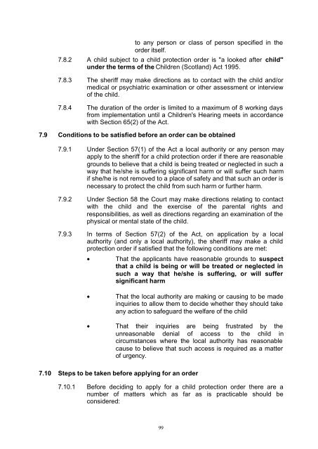 Child Protection Procedures - East Ayrshire Council