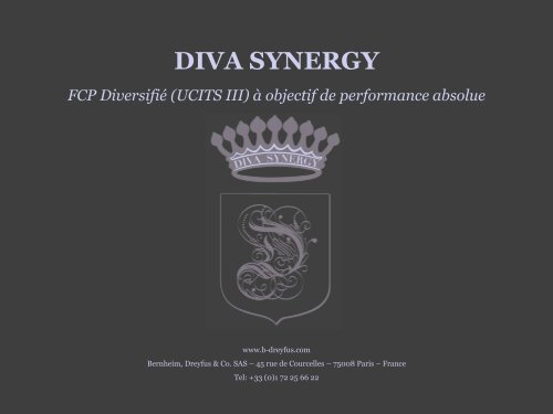 DIVA SYNERGY - Bernheim, Dreyfus & Co.