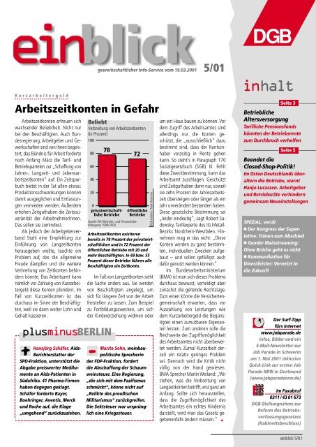 spezial - Einblick-archiv.dgb.de - DGB