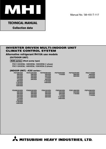 inverter driven multi-indoor unit climate control ... - BVT Partners OÃ