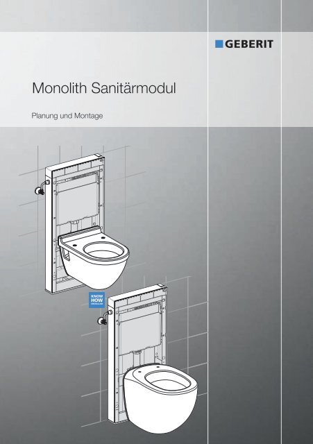 Monolith Sanitärmodul - Geberit