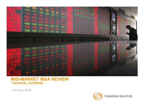 Thomson Reuters Mid - BMR Advisors