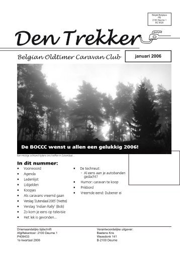 Den Trekker - Belgian Oldtimer Caravan Club