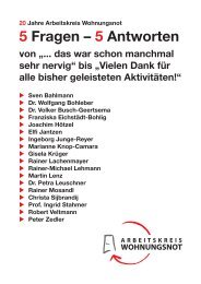 PDF-Download aller Antworten - Arbeitskreis Wohnungsnot