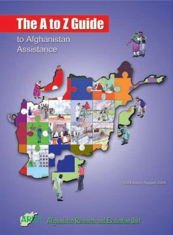 A to Z Guide to Afghanistan Assistance Third Edition