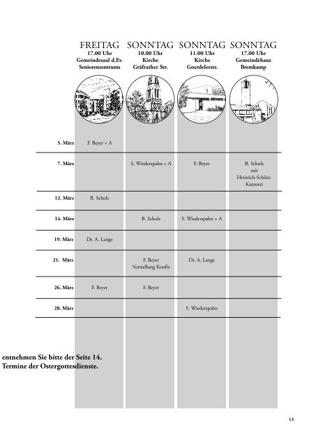 glaubt an mich! Johannes 14 1 VOHWINKELER GEMEINDEBRIEF