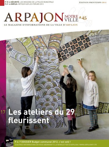 Les ateliers du 29 fleurissent - Arpajon
