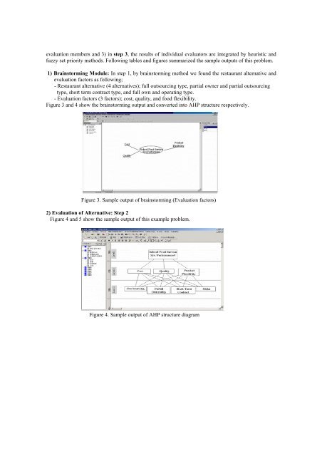 a restaurant planning model based on fuzzy-ahp method