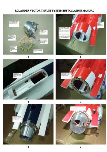 RCLander Vector Thrust System installation Manual