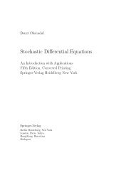 Oksendal B Stochastic Differential Equations 5th Ed Pdf