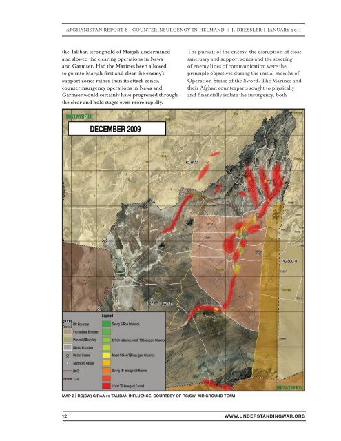 CounterinsurgenCy in helmand - Institute for the Study of War