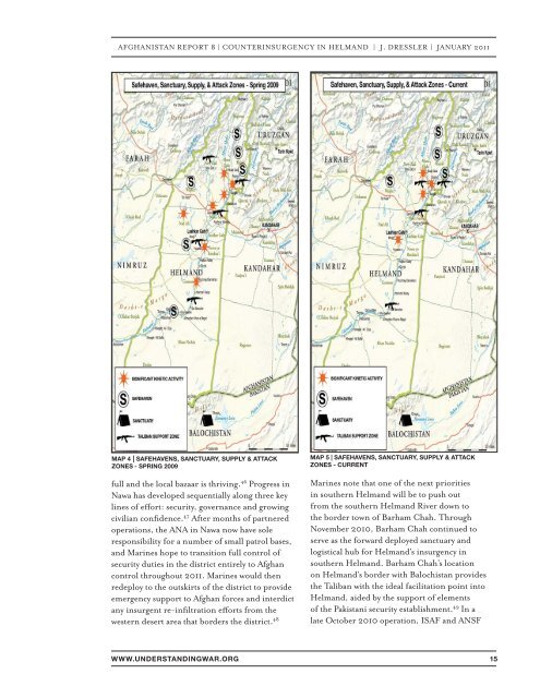 CounterinsurgenCy in helmand - Institute for the Study of War