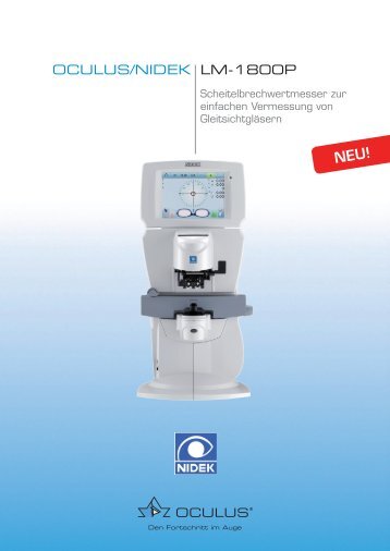 LM-1800P OCULUS/NIDEK