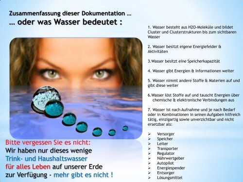 4. Teil Wasser Wissen plus 5. Teil im Anhang