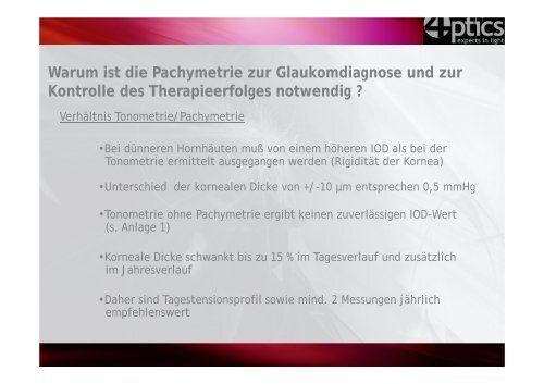 Optical Coherence Pachymeter OCP