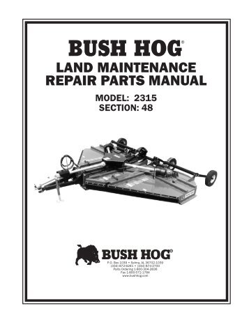 opico-bushhog-2315-parts-manual