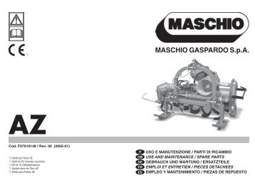 MASCHIO GASPARDO S.p.A. - Opico