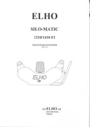 Silomatic 1210F/1410F Series 10.3 Parts Manual - Opico