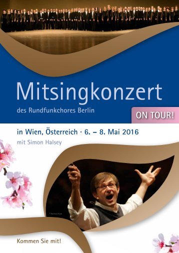 Mitsingkonzert 2016 - Flyer