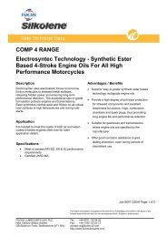 COMP 4 RANGE Electrosyntec Technology - Synthetic ... - Opie Oils