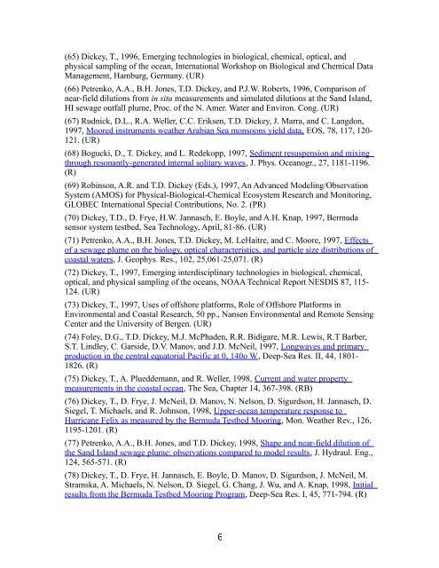 Technical Content â Volume 1 - Ocean Physics Laboratory (OPL ...