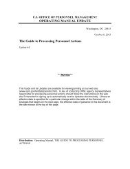 Requesting and Documenting Personnel Actions - Office of ...