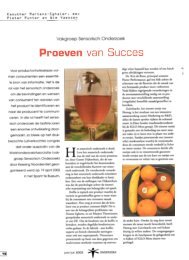 Proeven van succes - OP&P Product Research