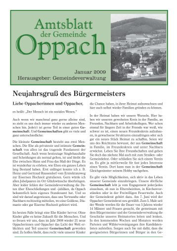 Januar - Oppach