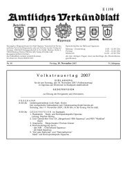 Verkündblatt KW 46 - 16. November 2007 - Stadt Oppenau