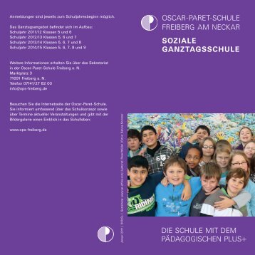 Unser Flyer als pdf. - Oscar-Paret-Schule Freiberg aN