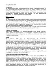 Bericht der Jungpfadfinderstufe zur DV 2008 - Diözesanverband ...