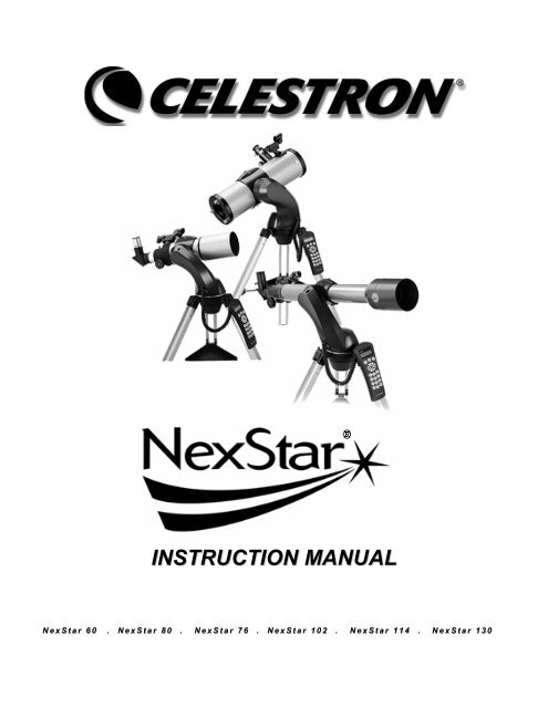 Celestron nexstar store 114gt manual