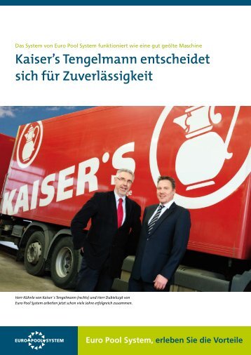 Kaiser's Tengelmann entscheidet sich für ... - Euro Pool System