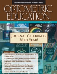 Winter 2011, Volume 36, Number 2 - Association of Schools and ...