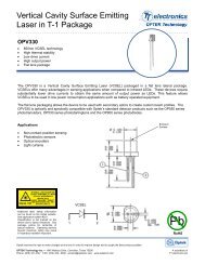 OPV330 - OPTEK Technology