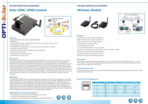 Grid-Tied Photovoltaic System - OPTI-Solar