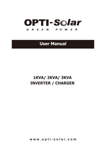 SP Efecto 1-3KVA - OPTI-Solar