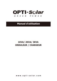 SP Efecto 1-3KVA - OPTI-Solar