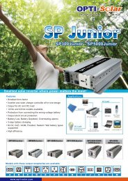 Download Catalogue - OPTI-Solar