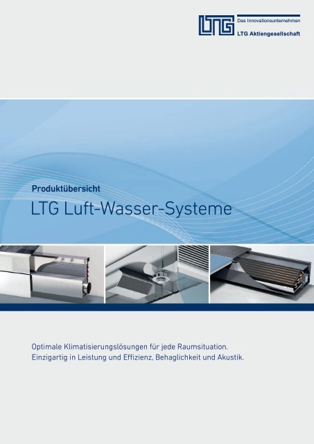 LTG Luft-Wasser-Systeme - LTG Aktiengesellschaft