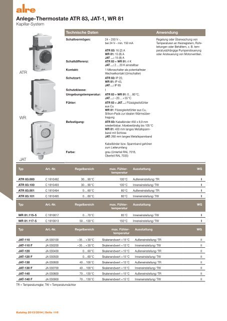 alre Katalog 2013/2014