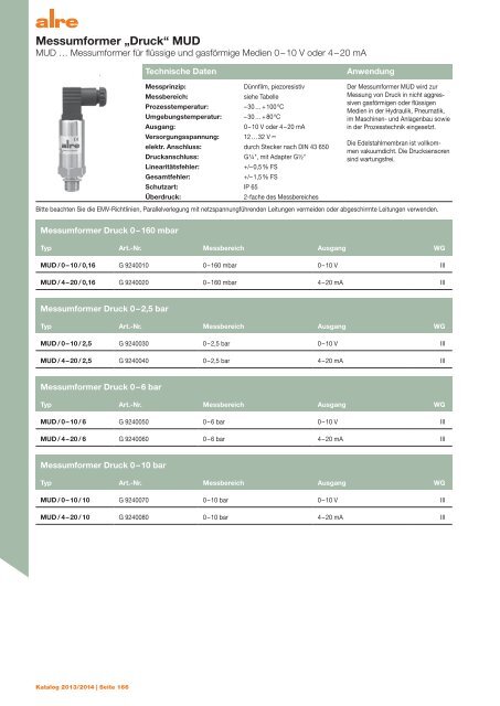 alre Katalog 2013/2014