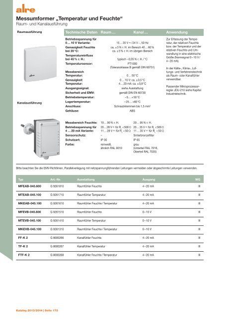 alre Katalog 2013/2014