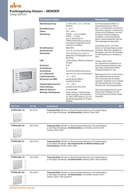 alre Katalog 2013/2014