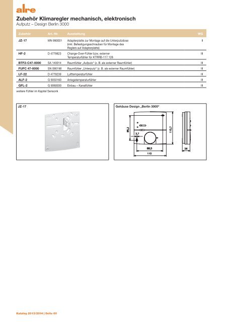 alre Katalog 2013/2014