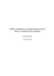 ColSim - Simulation von Regelungssystemen in ... - OptiControl