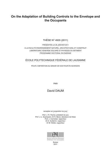 Texte intÃ©gral / Full text (pdf, 11 MiB) - Infoscience - EPFL
